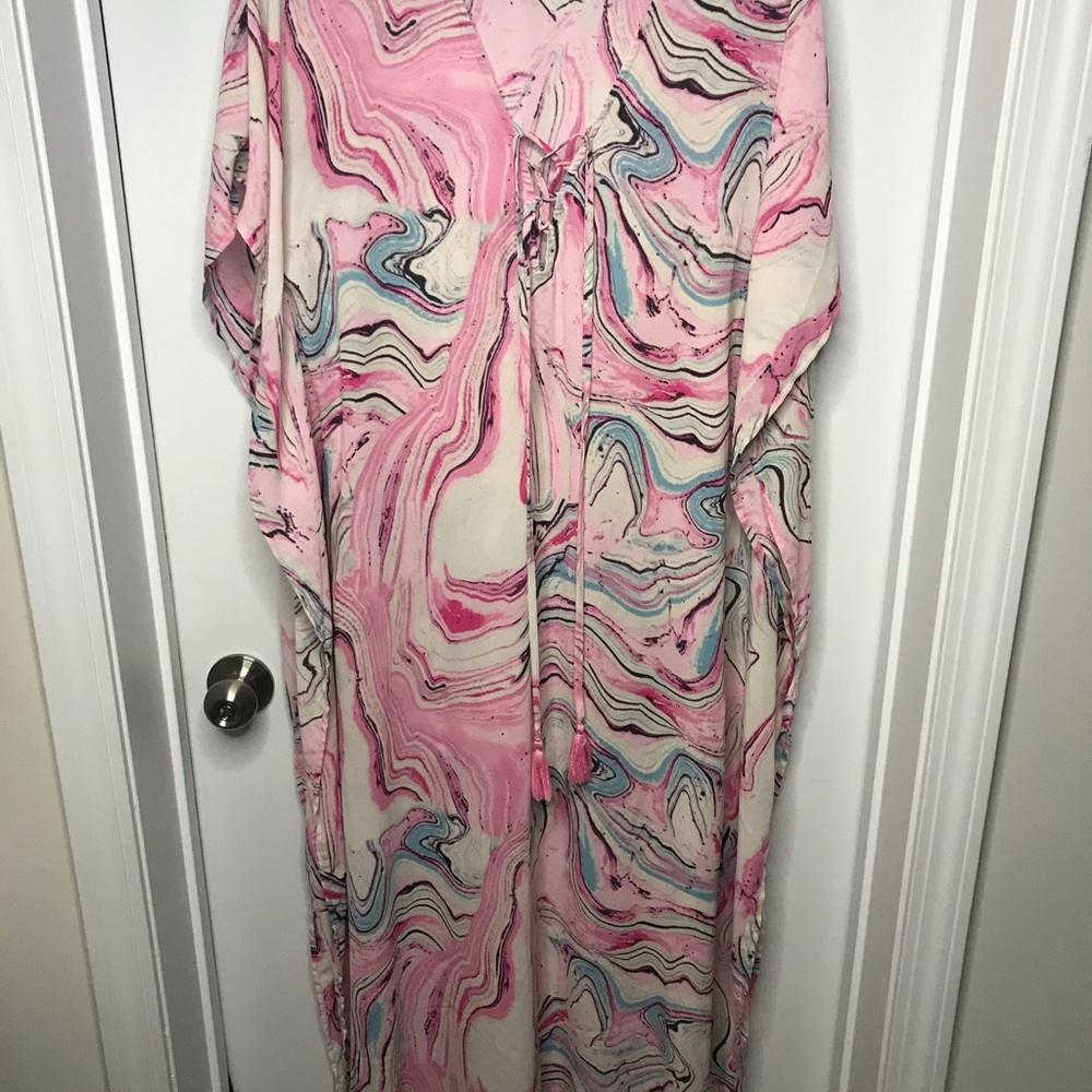 Buddy Love Maxi Tortola Marble Cover Up Like new - Picture 2 of 6